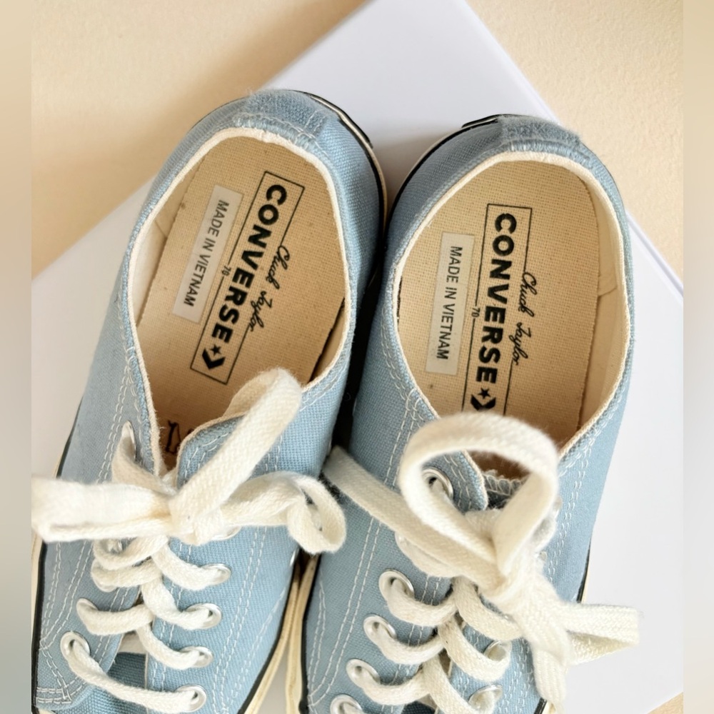 Converse Chuck Taylor All Star Low – Powder Blue – Women’s 7.5 - Picture 4 of 5